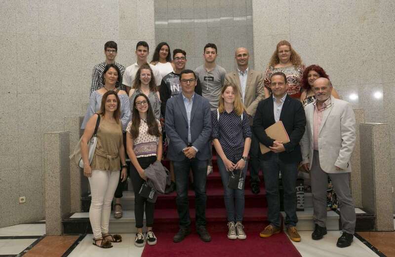 Imagen de la recepción oficial celebrada este martes (Foto TA)