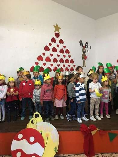 Momento del encuentro navideño (Foto TA)