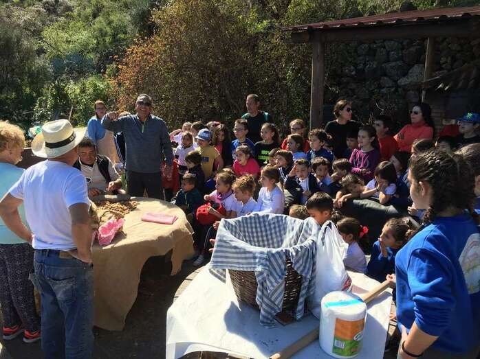 Los pequeños disfrutaron de una jornada en contacto con la naturaleza (Foto TA)
