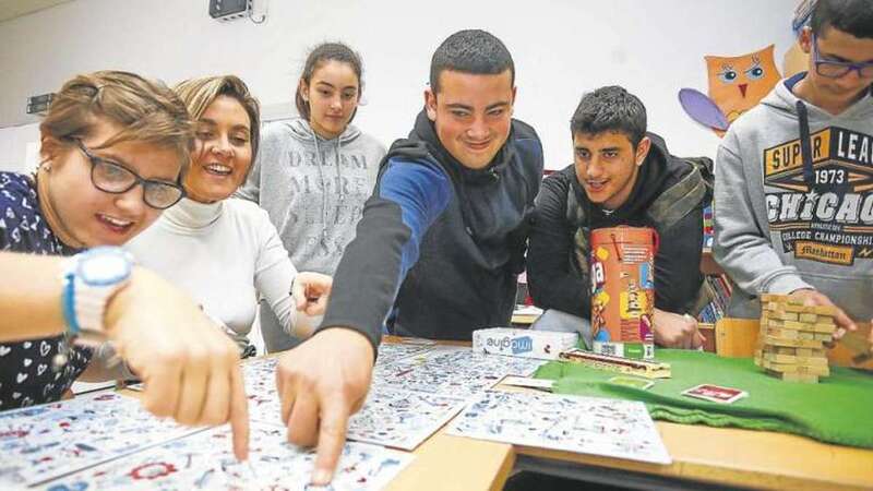 Alumnos del IES Lomo de la Herradura (Foto C7)