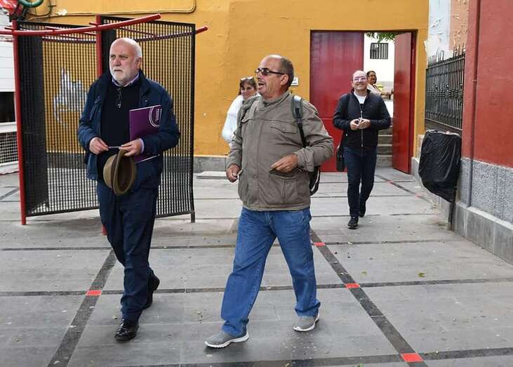 José Luis Florido, presidente de la AMPA del IES José Arencibia (Foto TA)