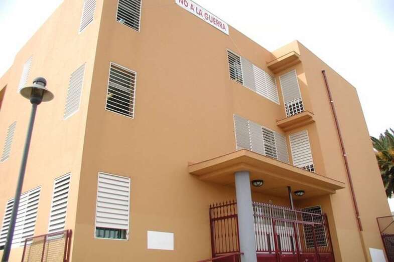 Imagen de archivo de la fachada del IES Juan Pulido Castro (Foto TA)