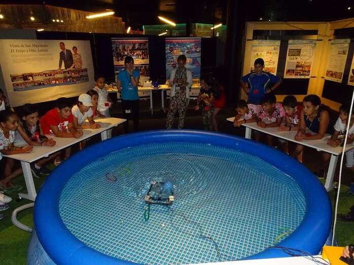 La exposición y talleres de Robótica Marina estará en MUNCYT del 2 de agosto al 29 de septiembre (Foto TA)