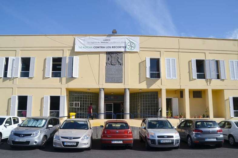 Imagen de archivo del instituto teldense José Frugoni Pérez (Foto TA)