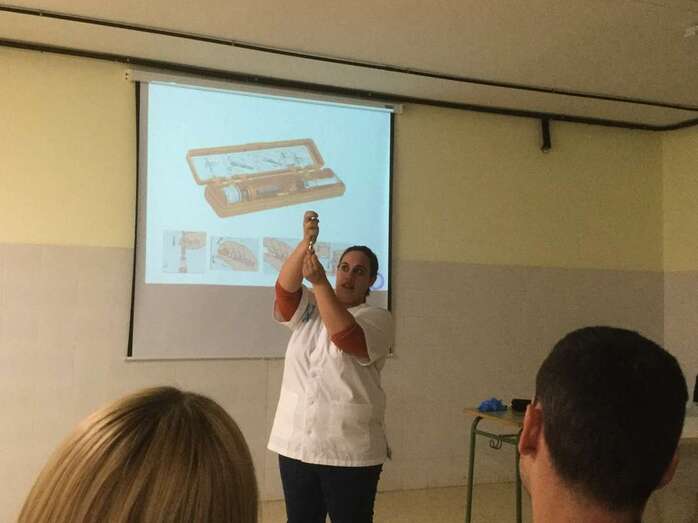 Imagen de una de las charlas (Foto TA)