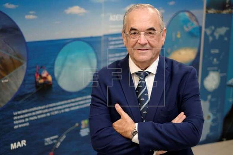 Foto de archivo del director saliente de la Plataforma Oceánica de Canarias (Plocán), Octavio Llinás (Foto EFE/Ángel Medina)