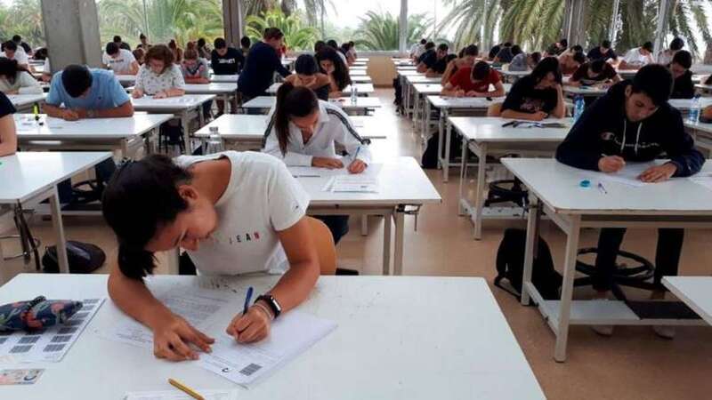 Imagen de archivo de unas pruebas de EBAU en Canarias (Foto TA)