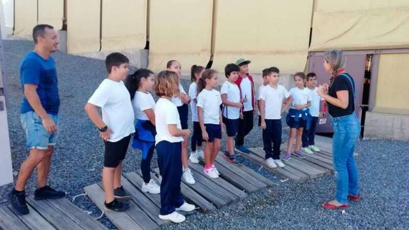 Imagen de archivo de una actividad en el CEIP Los Caserones (Foto C7)