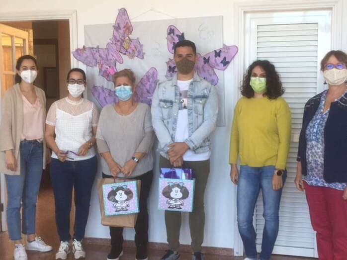 Foto de familia de los ganadores (Foto TA)