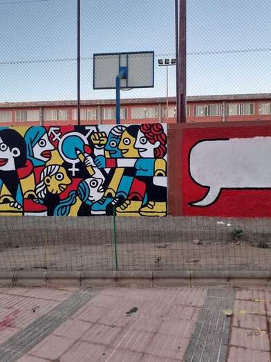 Imagen del mural/TA.