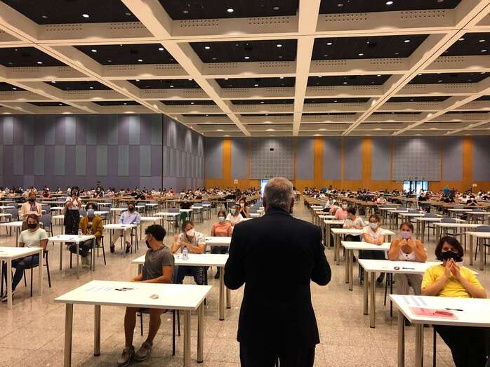 Imagen de archivo de las pruebas de la EBAU / TA