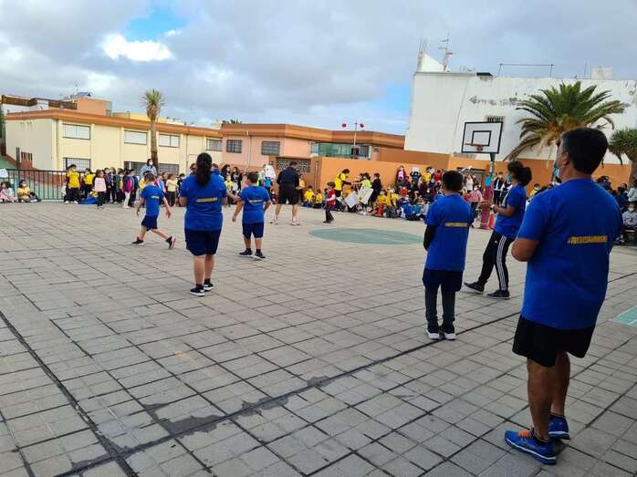 Imagen de archivo de una actividad en el CEIP San Juan de Telde/TA.