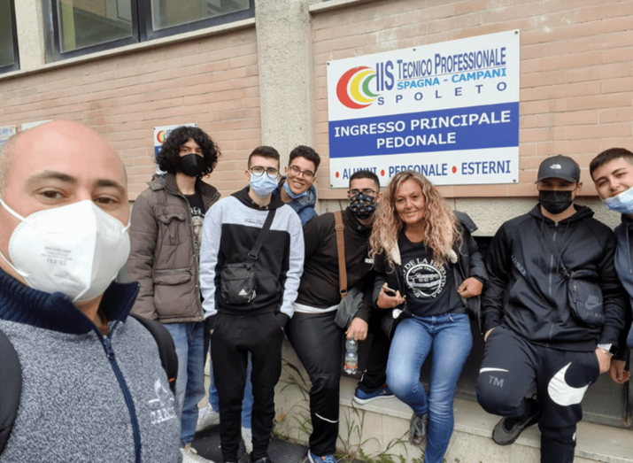 Imagen de uno de los dos grupos / TA