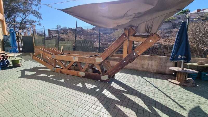 Imagen de la primera fase de los trabajos de construcción / TA