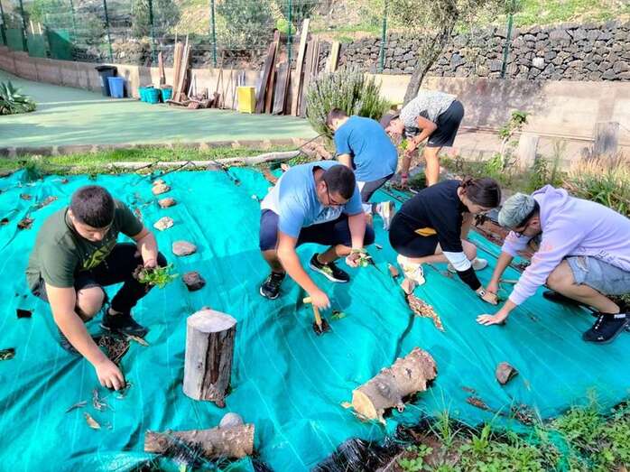 Huerto del IES teldense(TA.