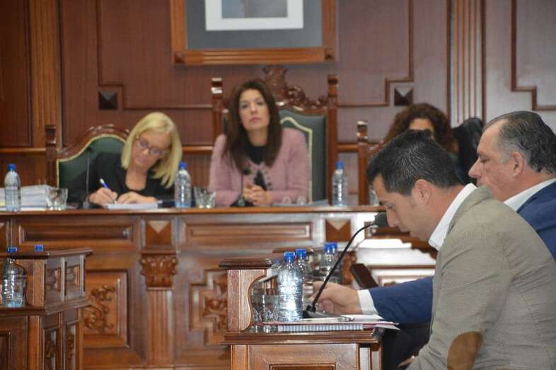 Imagen de un reciente Pleno del Ayuntamiento de Telde (foto TA)