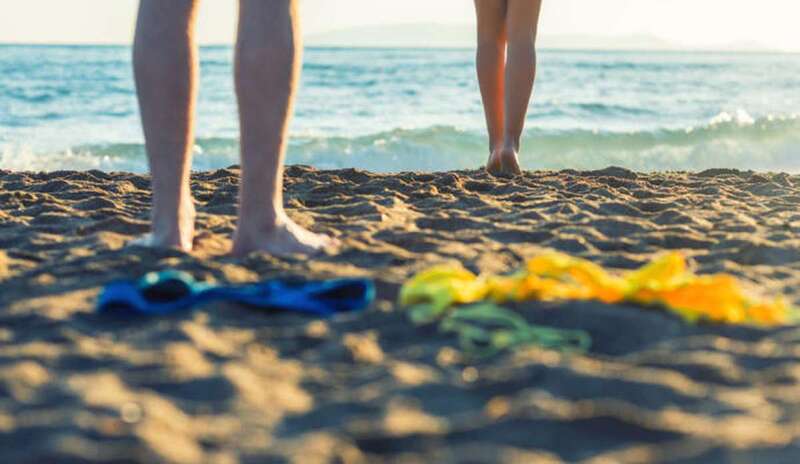 Práctica nudista (Foto TA)