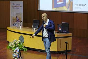 Cipri Quintas: durante su intervención en el XXXI Congreso Iberoamericano de Mujeres Empresarias, organizado por ASEME Canarias/TA.