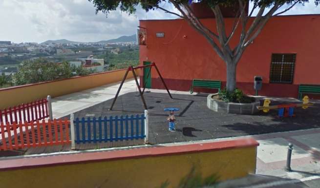 Imagen de archivo del parque infantil de Caserones Bajos (Foto TA)