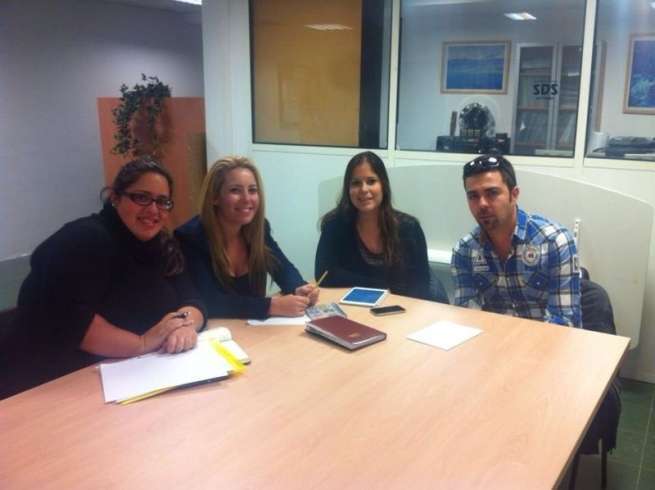Los Jóvenes de CC de Telde celebran su primera ejecutiva del año (Foto TA)