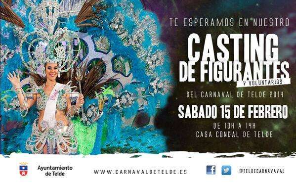 Cartel del casting de figurantes (Foto TA)