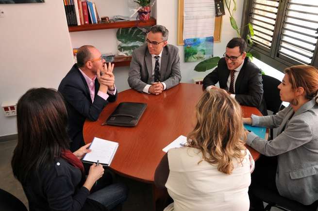 Un momento de la reunión de este martes (Foto Acfi Press)