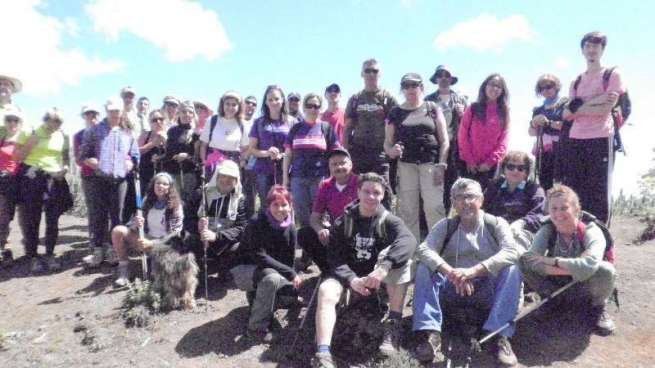 Grupo de senderistas que participaron en la ruta (Foto TA)