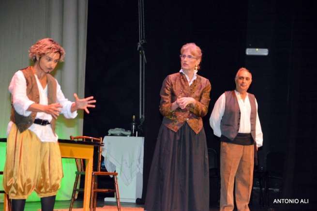 Momento de una de las representaciones (Foto Antonio Alí)