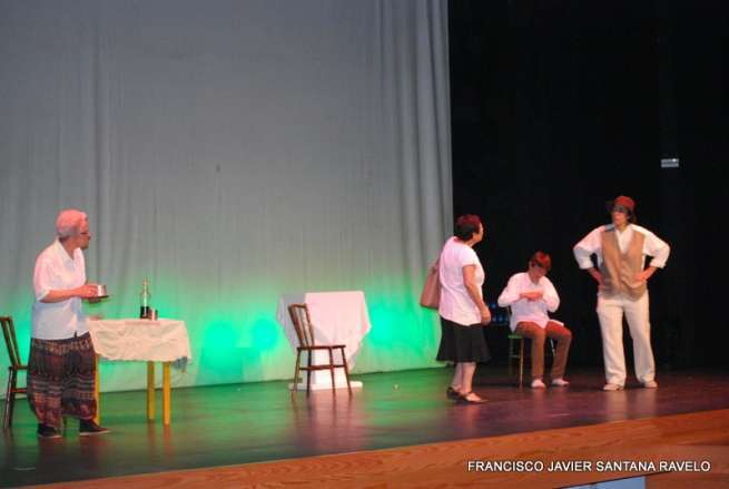 Representación de una de las obras (Foto TA)