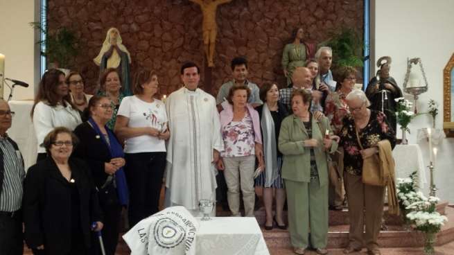 Ceremonia el pasado sábado en la iglesia de La Garita (Foto TA)