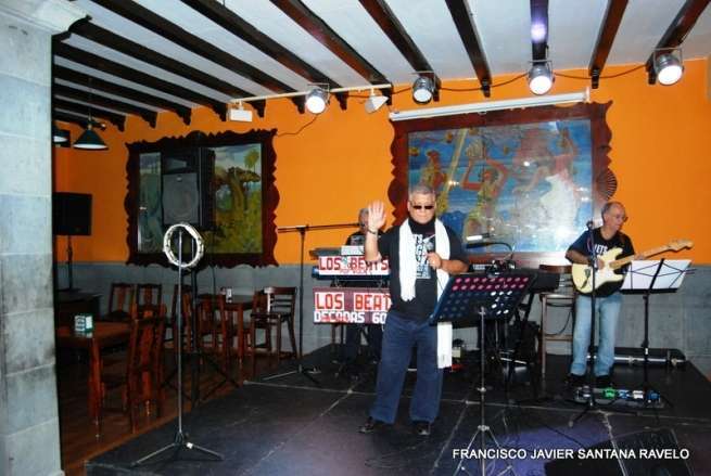 Momento de la actuación del grupo (Foto Francisco Javier Santana)