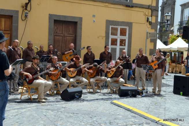 Momento de la actuación del grupo (Foto Antonio Alí)
