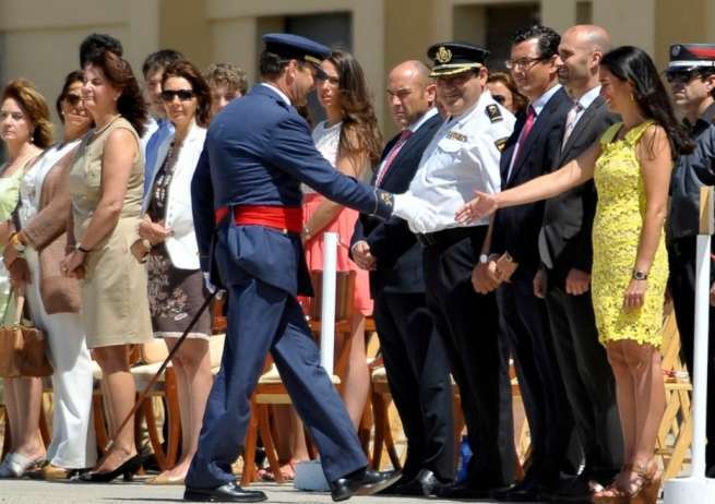 Momento de la toma de posesión (Foto Gerardo Montesdeoca-C7)