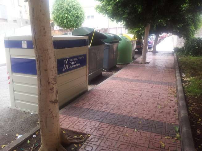 Zona totalmente limpia este martes (Foto TA)