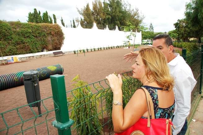 Castellano visitó este lunes el nuevo equipamiento (Foto TA)