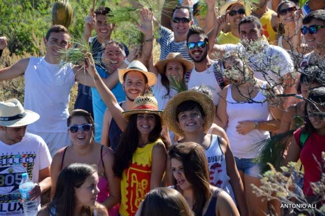 Momento de la fiesta (Foto Antonio Alí)