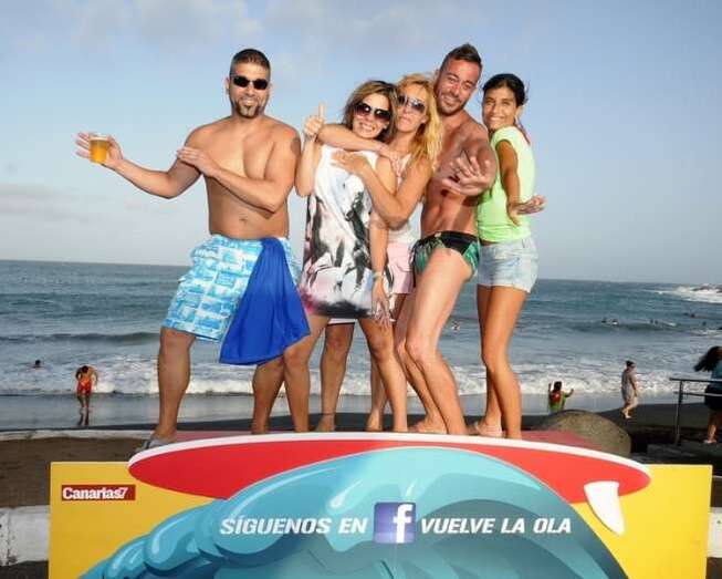 Grupo de usuarios de La Garita (Foto C7)