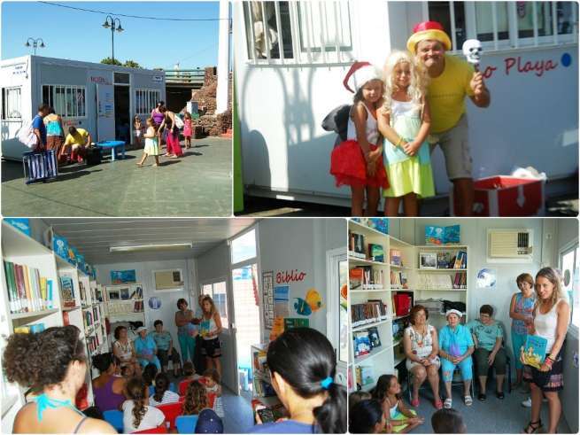 Collage de las dos actividades (Foto TA)