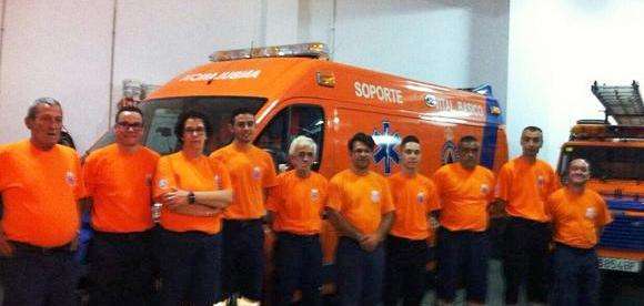 Voluntarios de Protección Civil de Telde (Foto PC de Telde)
