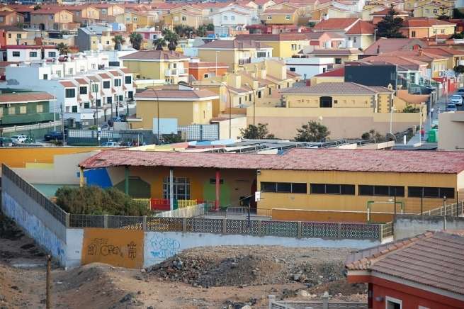 Sector de La Garita afectado por el apagón (Foto TA)