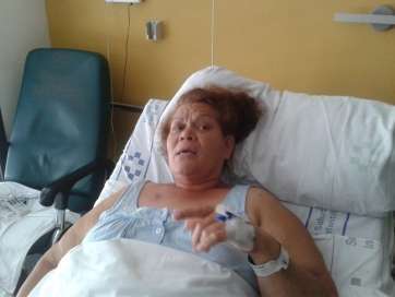 María Dolores S. S., la afectada por el enveneamiento, que logro sobrevivir (Foto C7)