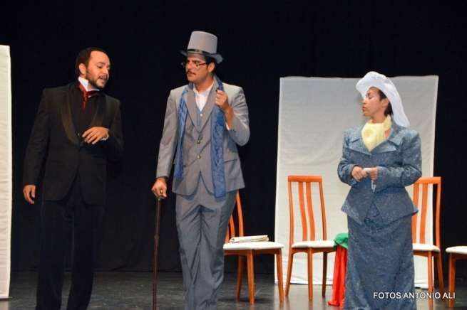 Una de las escenas del espectáculo (Foto Antonio Alí)