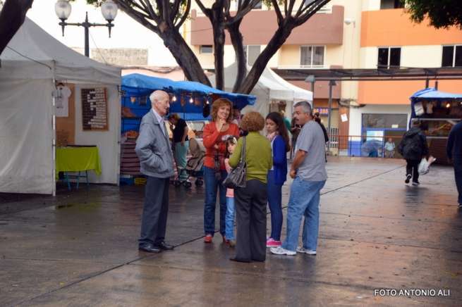 Uno de los puestos montados en la feria (Foto Antonio Alí)