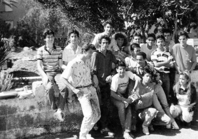 Antiguos alumnos de FP del IES Antonio Cabrera Pérez (Foto TA)