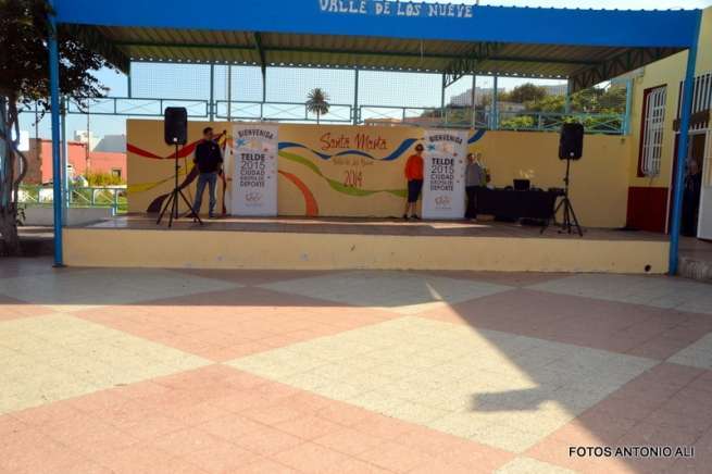 Actividad programada este sábado en la plaza del local social del Valle de los Nueve Bajo (Foto Antonio Alí)