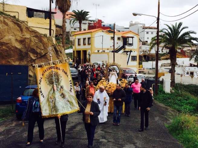 Momento de la procesión (Foto TA)