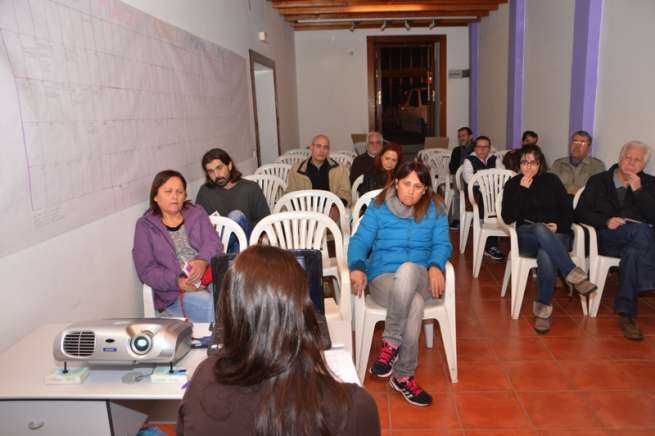 Imagen de la charla celebrada esta tarde en San Juan (Foto Antonio Alí)