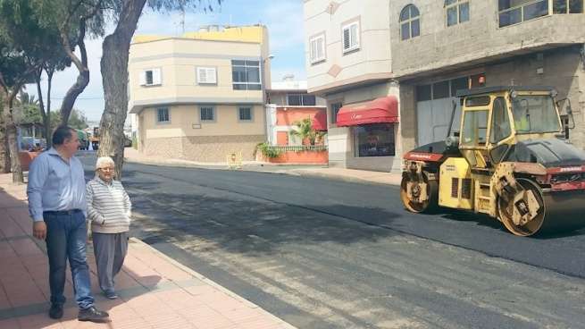 Juan Martel, este miércoles durante los trabajos (Foto TA)