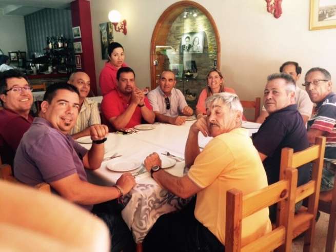 El almuerzo con el personal de Playas se celebró en el restaurante Venecia de Melenara (Foto TA)
