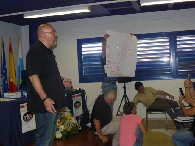 Conferencia de clausura de las jornadas por los 20 años del CEP Telde (Foto TA)